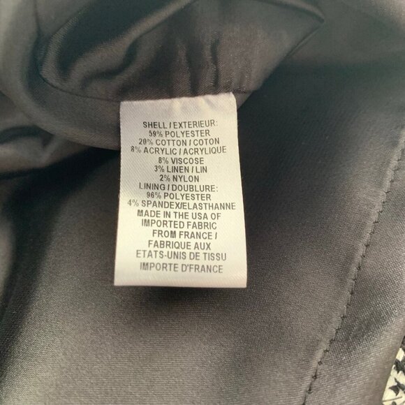 Milly textured metallic tweed shift sleeveless lined knee length dress - Picture 10 of 12